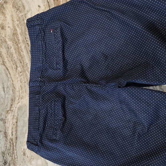 Tommy Hilfiger navy polka dot pants - Picture 3 of 5